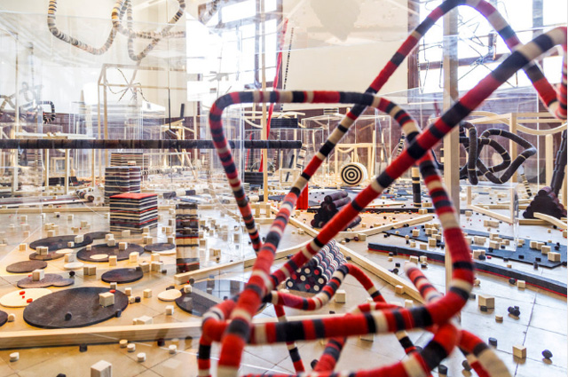 Peter Robinson, Structure and Subjectivity, 2012. Mixed media, dimensions variable. Courtesy Hopkinson Mossman (Auckland, New Zealand). Photo by Servet Dilber.