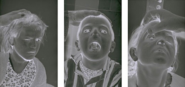 Vahap Avşar, Negatives, 1990. Print on dibond, 105 x 70 cm (each). 