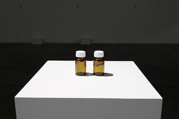 Charbel-joseph H. Boutros, Separated tears, 2014, Phial, artist’s tears. Courtesy the artist and Grey Noise, Dubai. 