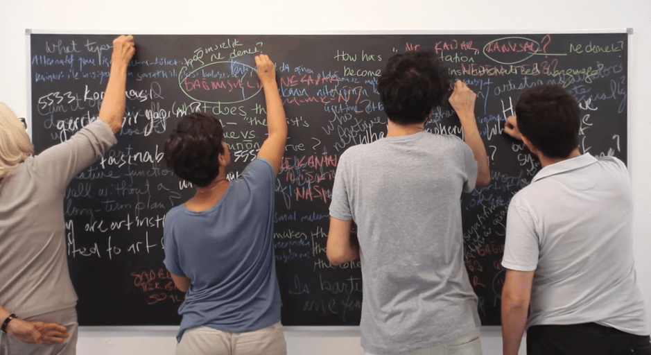 Any Questions?, 2014, A 5533 Project by Nancy Atakan and Volkan Aslan.