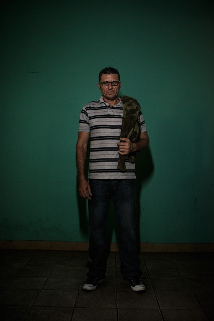 Andres Sanchez, 42, from El Salvador.