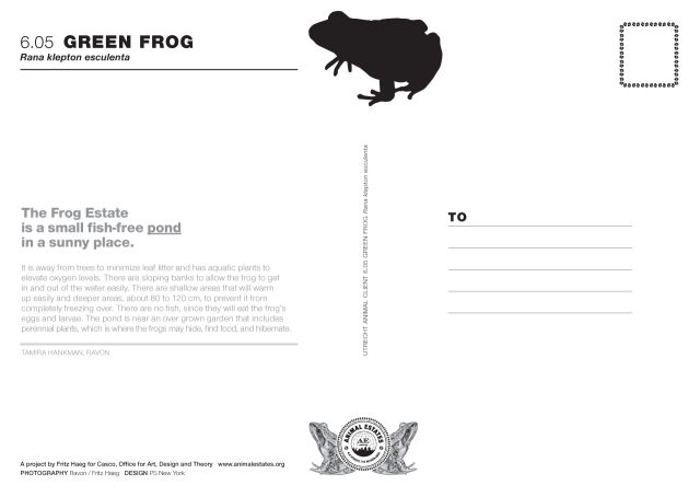 Frizt Haeg, Animal Estates, Utrecht, 2008. Photo: Tieneke de Groot. Design: PS New York. 